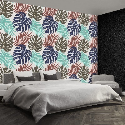 Papel de parede Folhas de Monstera