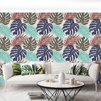 Papel de parede Folhas de Monstera