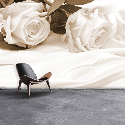 Mural de parede Rosas Sépia