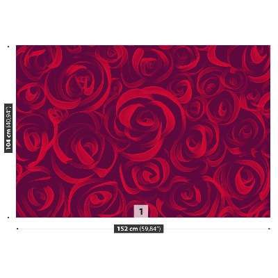 Papel de parede rosas vermelhas