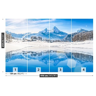 Papel de parede Alpes de inverno