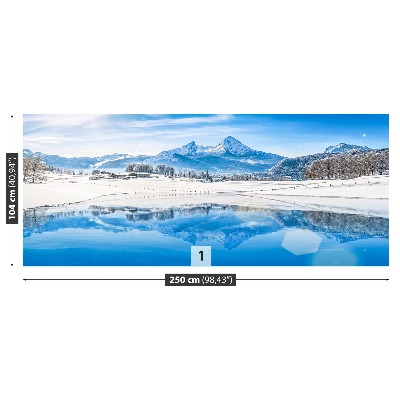 Papel de parede Alpes de inverno