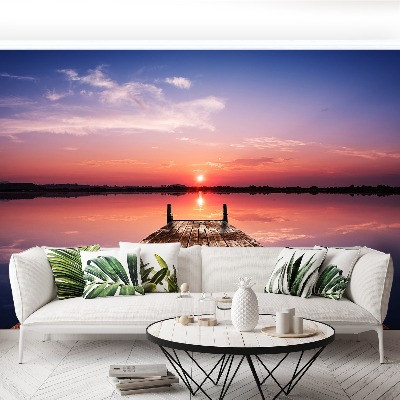 Mural de parede Cais de madeira