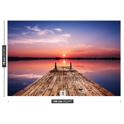 Mural de parede Cais de madeira