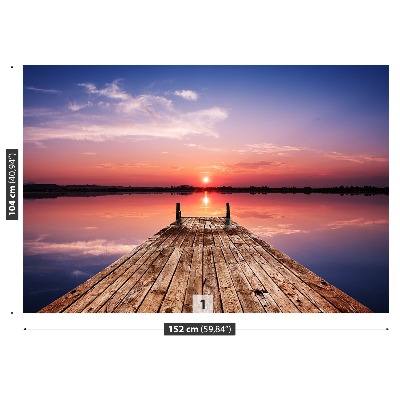 Mural de parede Cais de madeira