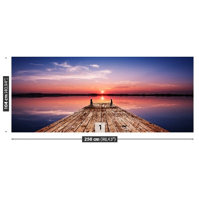 Mural de parede Cais de madeira