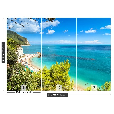 Mural de parede Praia da Costa