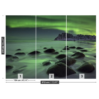 Papel de parede Luzes do norte