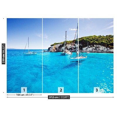 Papel de parede Baía dos Veleiros