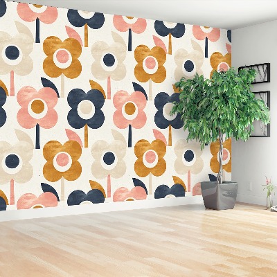 Papel de parede Padrão floral