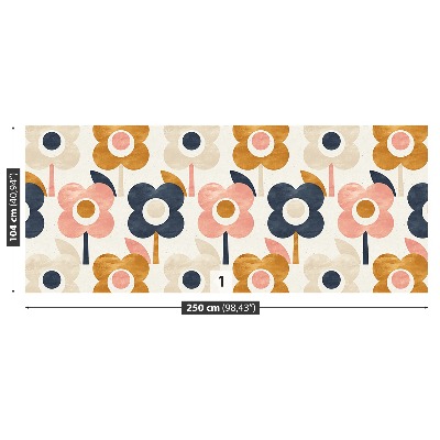 Papel de parede Padrão floral