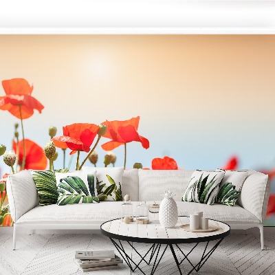 Mural de parede Flores de papoulas