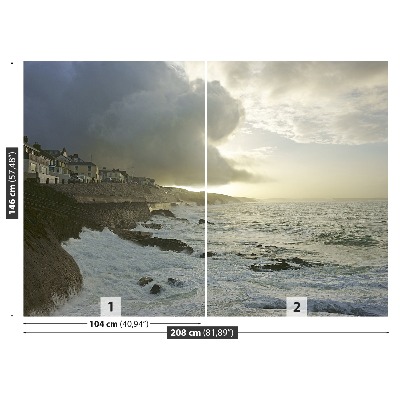 Papel de parede Mar Tempestuoso