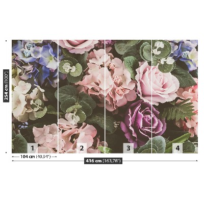 Papel de parede Buquê de flores
