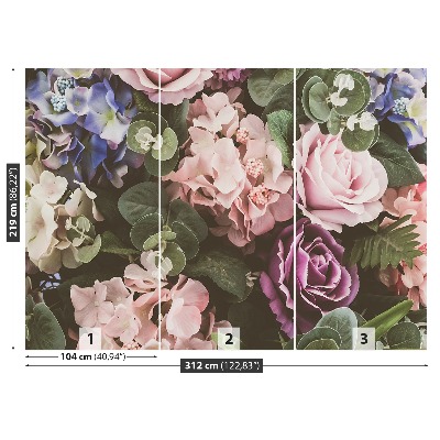 Papel de parede Buquê de flores