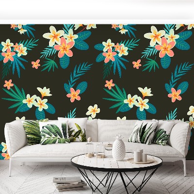Papel de parede Flores tropicais