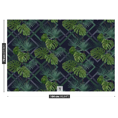 Mural de parede Folhas de Monstera