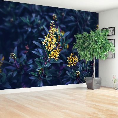 Papel de parede Flores amarelas