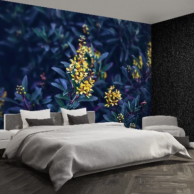 Papel de parede Flores amarelas