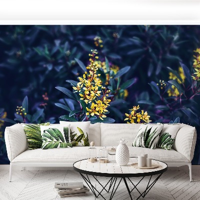 Papel de parede Flores amarelas