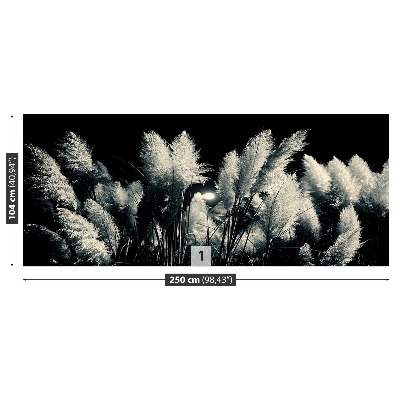 Mural de parede Junco preto