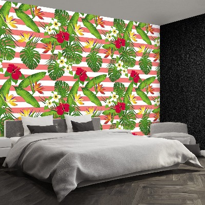 Papel de parede Flores tropicais