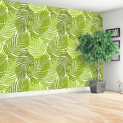 Papel de parede Folhas tropicais