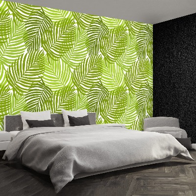 Papel de parede Folhas tropicais