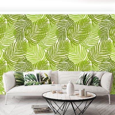 Papel de parede Folhas tropicais