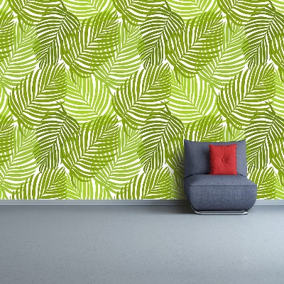 Papel de parede Folhas tropicais