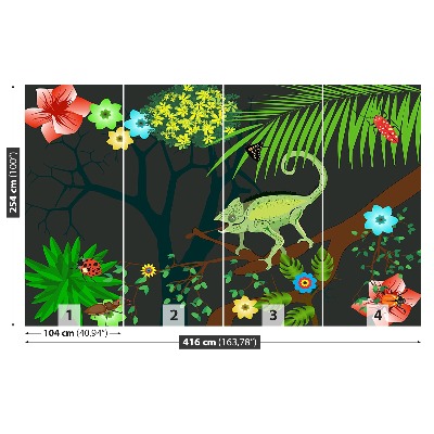 Papel de parede Camaleão