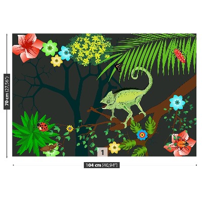 Papel de parede Camaleão