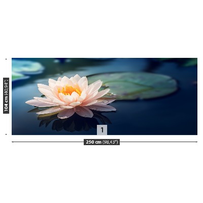 Mural de parede Lago de flores de lótus