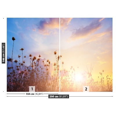 Mural de parede Flores do prado