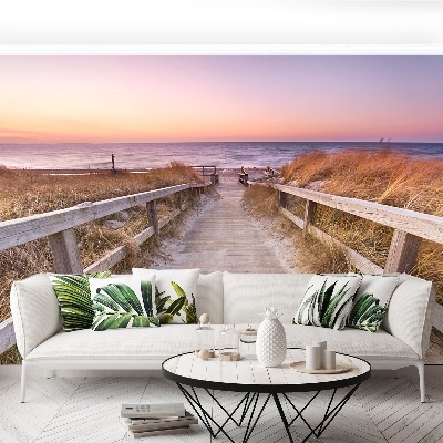 Papel de parede Passarela de madeira