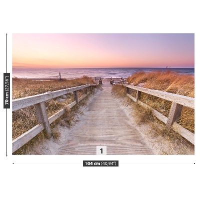 Papel de parede Passarela de madeira