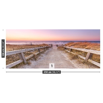 Papel de parede Passarela de madeira