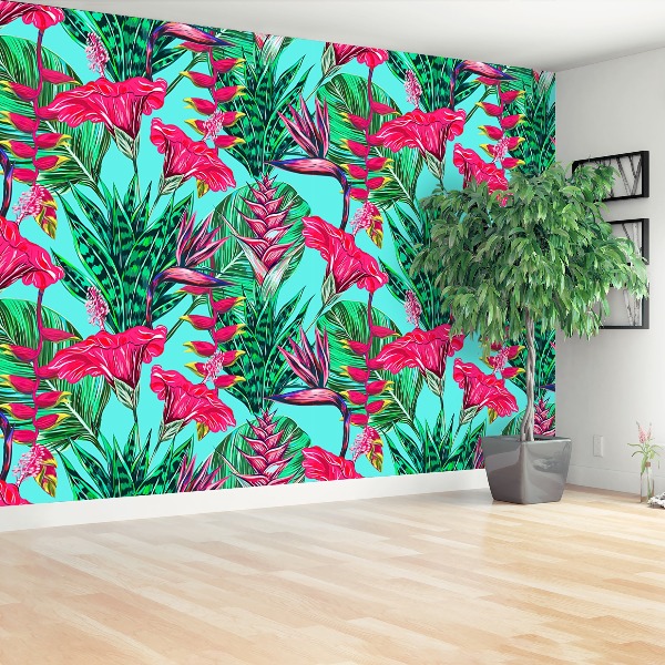 Papel de parede Padrão floral