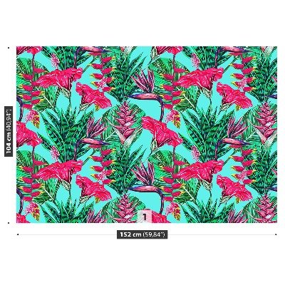 Papel de parede Padrão floral