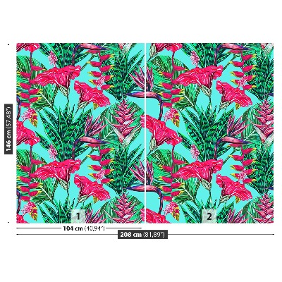 Papel de parede Padrão floral