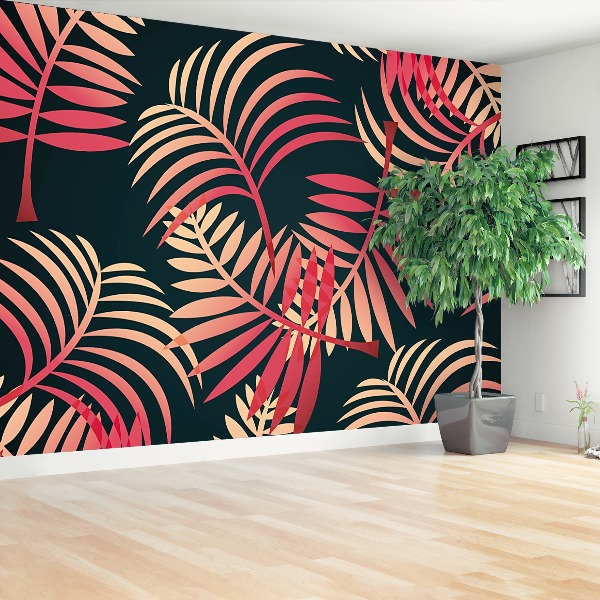 Papel de parede Folhas de palmeira