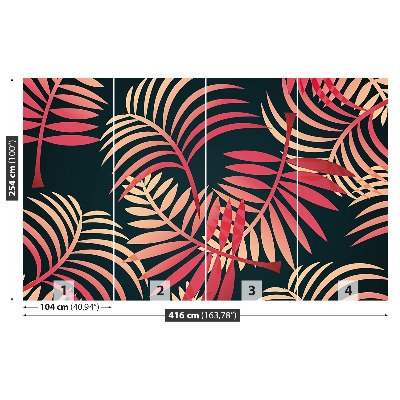 Papel de parede Folhas de palmeira