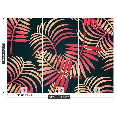Papel de parede Folhas de palmeira