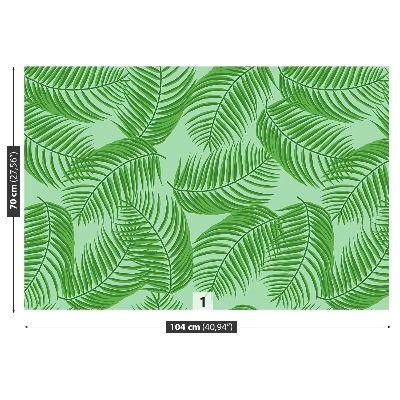 Mural de parede Folhas de palmeira