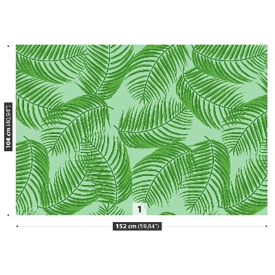 Mural de parede Folhas de palmeira
