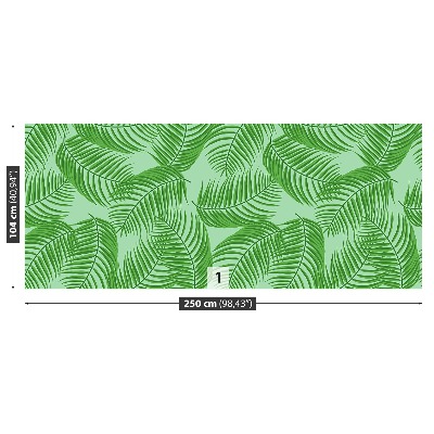 Mural de parede Folhas de palmeira