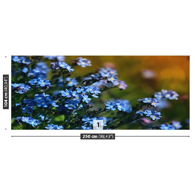 Mural de parede Miosótis