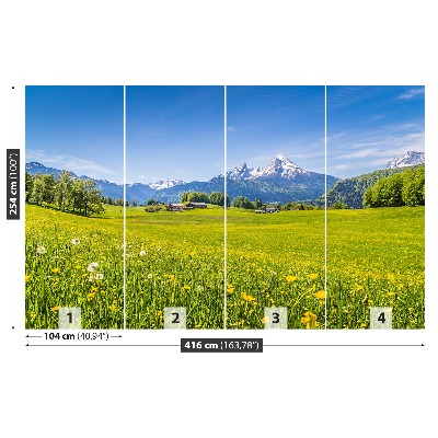 Papel de parede Prados alpinos