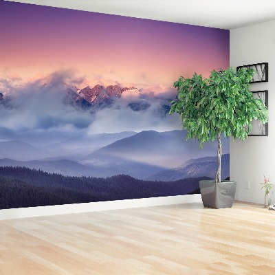 Mural de parede Montanhas Nubladas