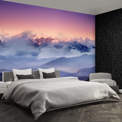 Mural de parede Montanhas Nubladas